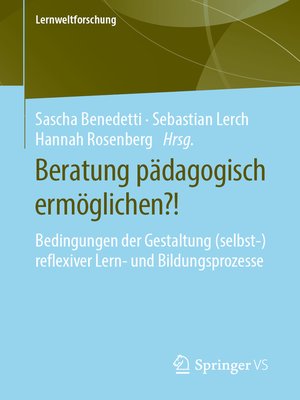 cover image of Beratung pädagogisch ermöglichen?!